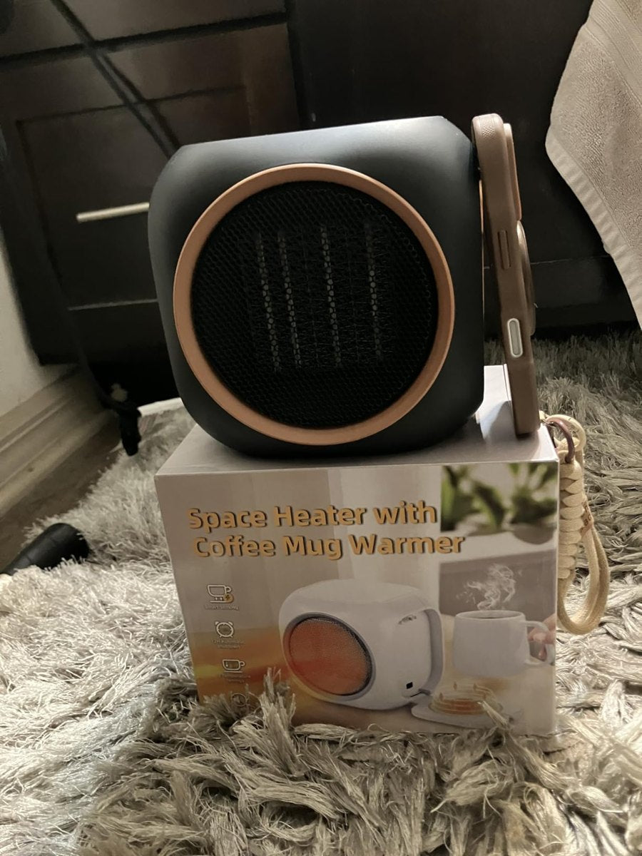 Photo 1 shared by Jess H with their 3-in-1 Desktop Heater — Black review