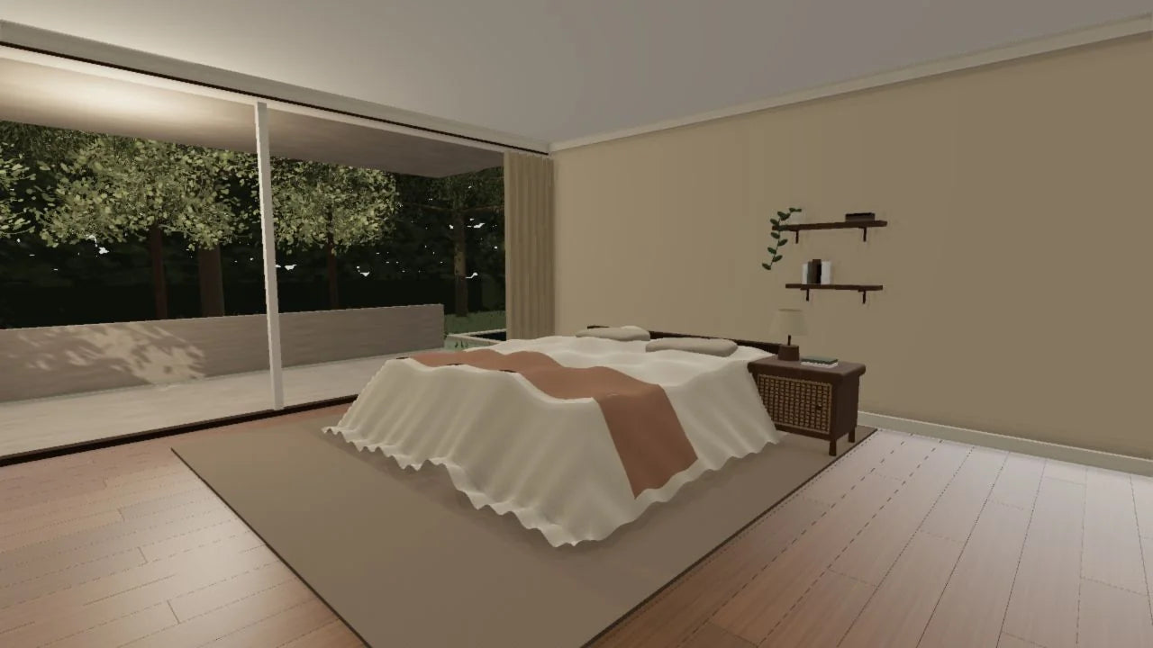 Bedroom in the FANNIVERSE home