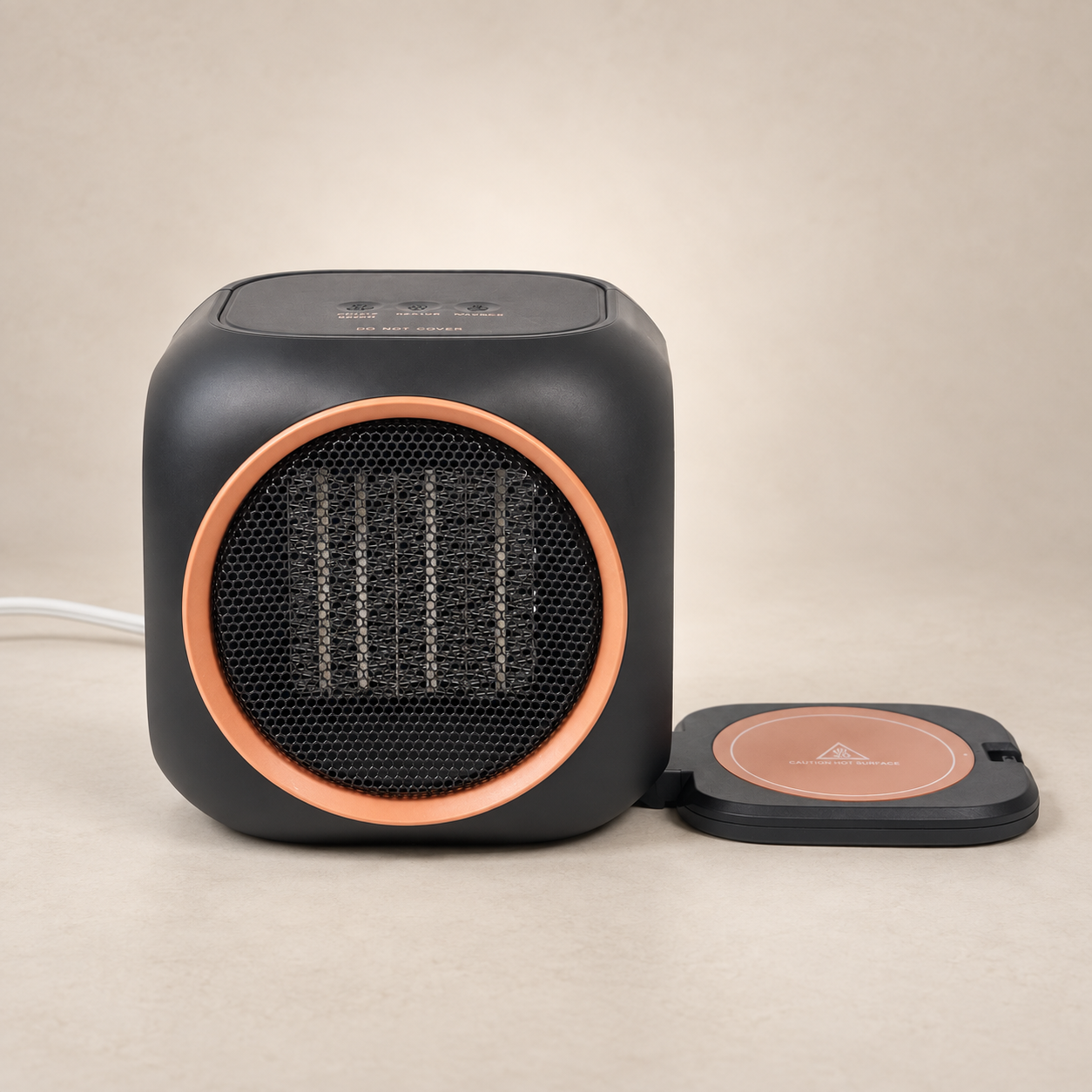 FANNIVERSE 3-in-1 Desktop Heater with Cup Warmer & Aroma Wax Melter